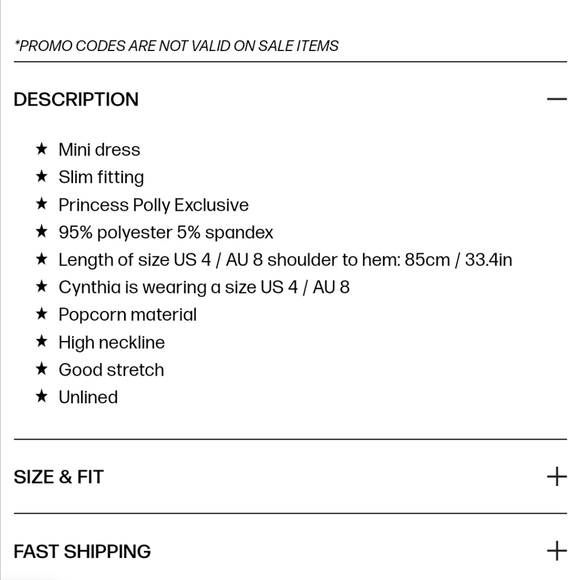 Princess Polly Kendrick Mini Dress in Baby Blue Y2K Size 6 - Picture 7 of 10